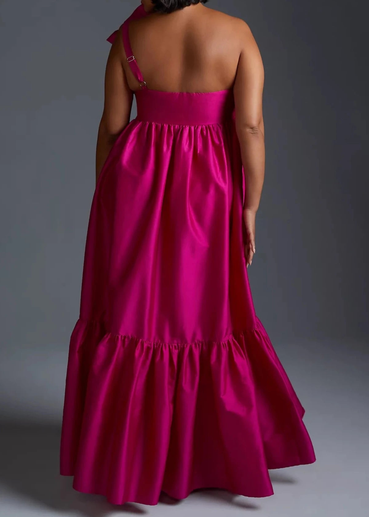 Anthropologie  ATSU Pink BOW  Maxi Dress 3XL