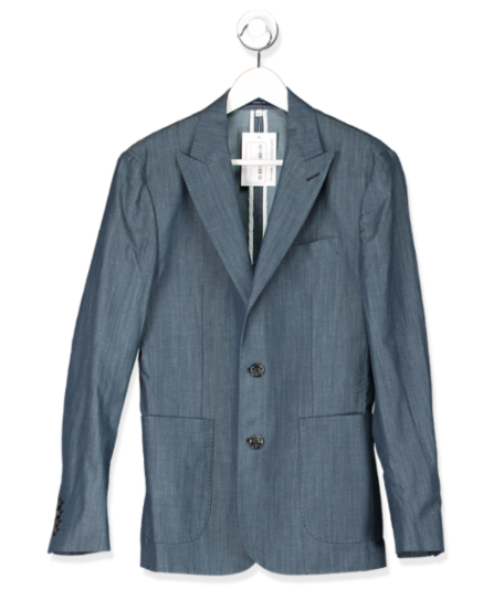 Hardy Aimes Blue Suit Blazer Uk 36R